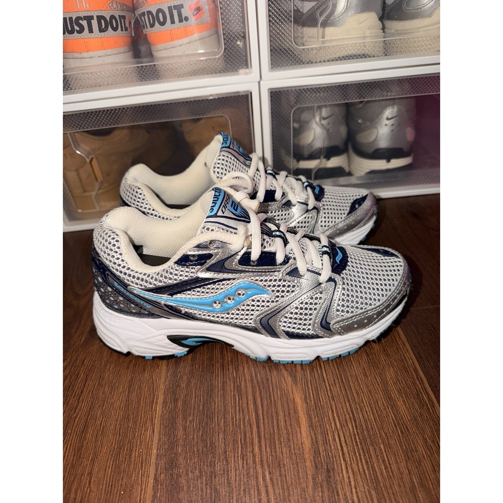 Size 7 - Saucony Oasis 2 Blue/Oasis/White